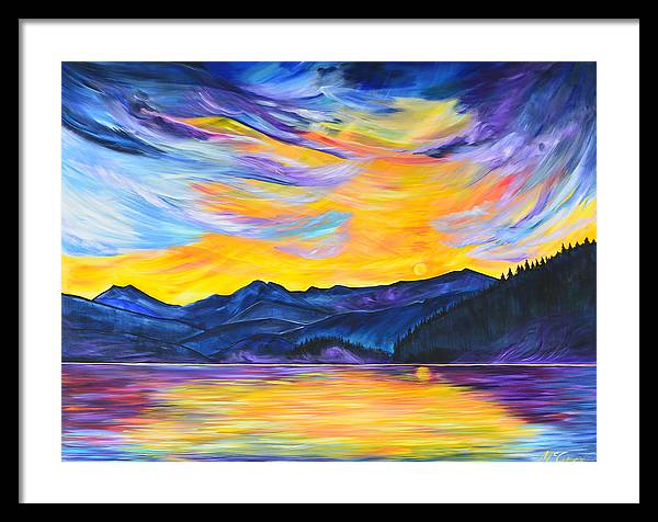 Summer at Priest Lake - Framed Print