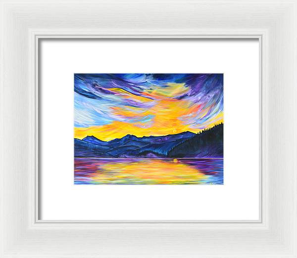 Summer at Priest Lake - Framed Print