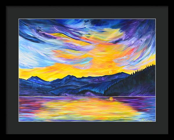 Summer at Priest Lake - Framed Print