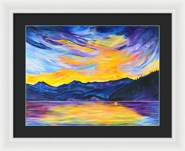 Summer at Priest Lake - Framed Print