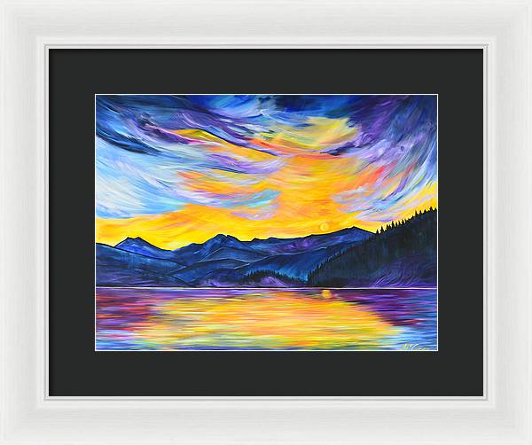 Summer at Priest Lake - Framed Print