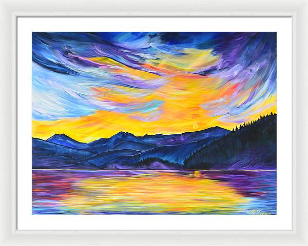 Summer at Priest Lake - Framed Print