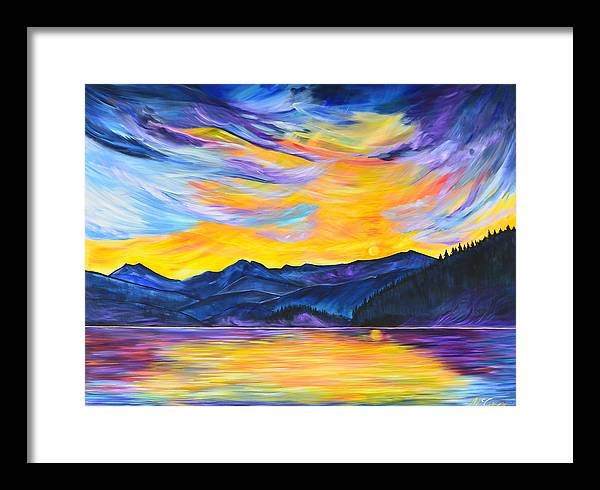 Summer at Priest Lake - Framed Print