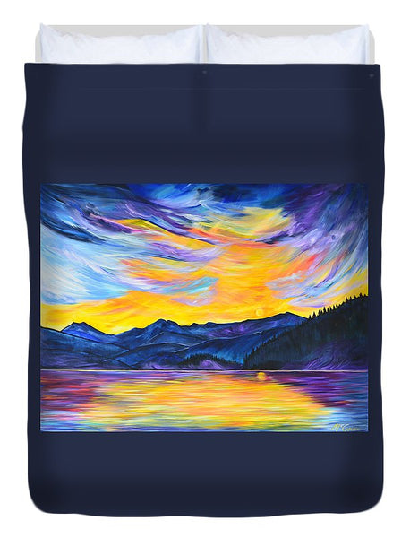Summer at Priest Lake - Duvet Cover