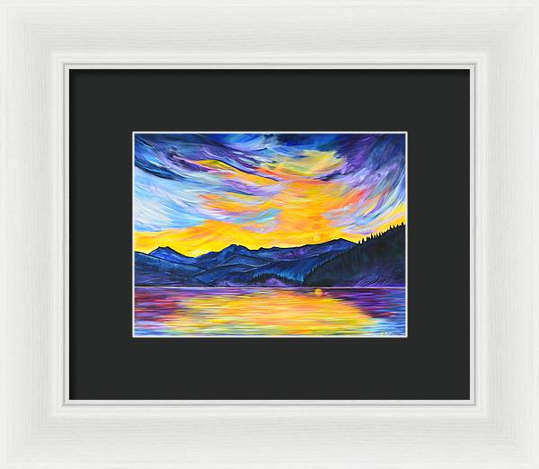 Summer at Priest Lake - Framed Print