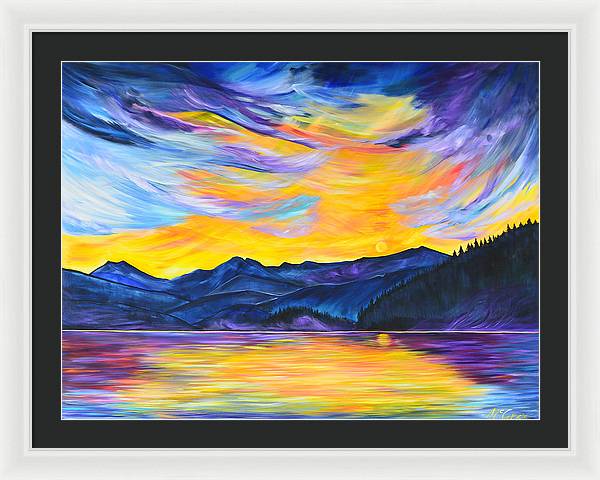 Summer at Priest Lake - Framed Print