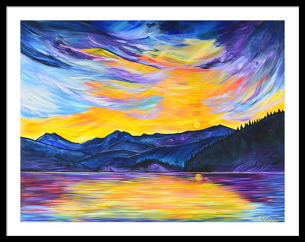 Summer at Priest Lake - Framed Print