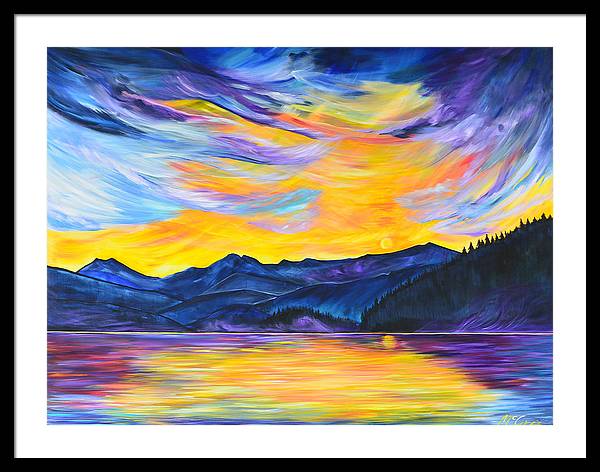 Summer at Priest Lake - Framed Print