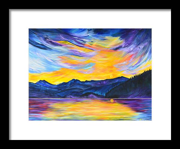 Summer at Priest Lake - Framed Print