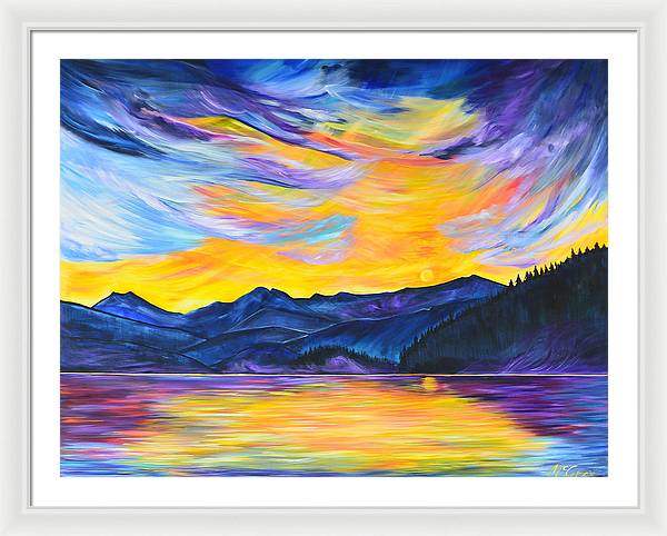 Summer at Priest Lake - Framed Print