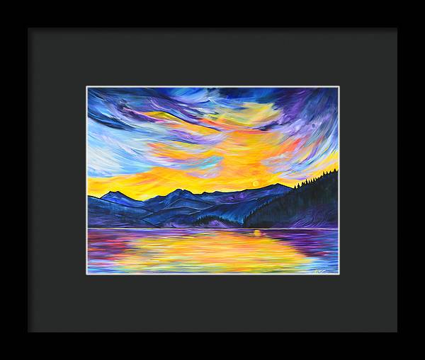 Summer at Priest Lake - Framed Print