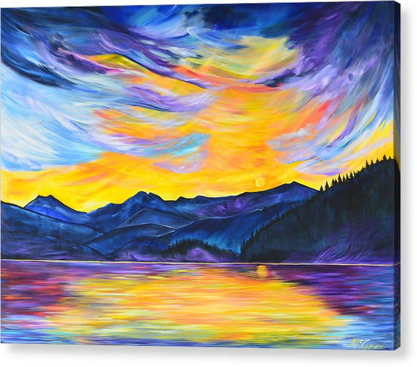 Summer at Priest Lake - Acrylic Print