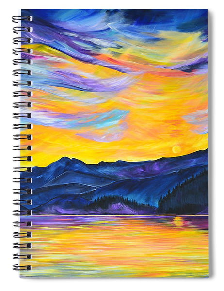 Summer at Priest Lake - Spiral Notebook