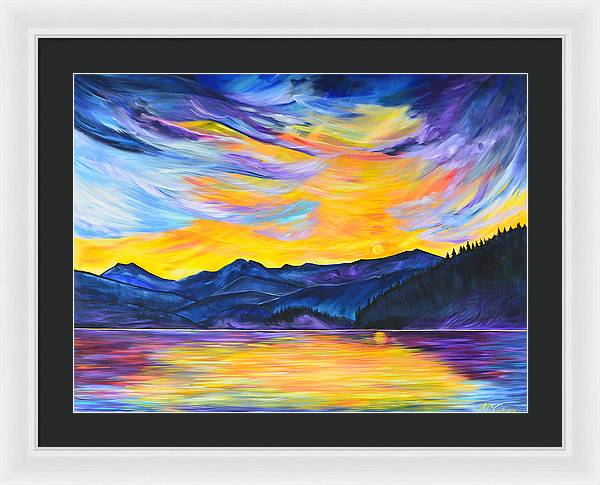 Summer at Priest Lake - Framed Print