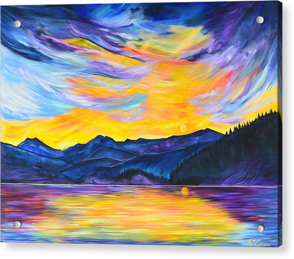 Summer at Priest Lake - Acrylic Print