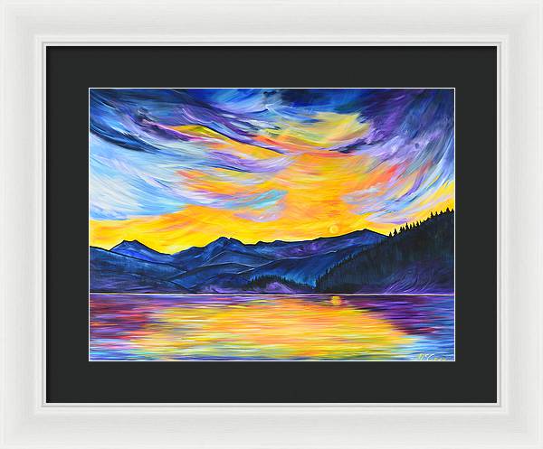 Summer at Priest Lake - Framed Print