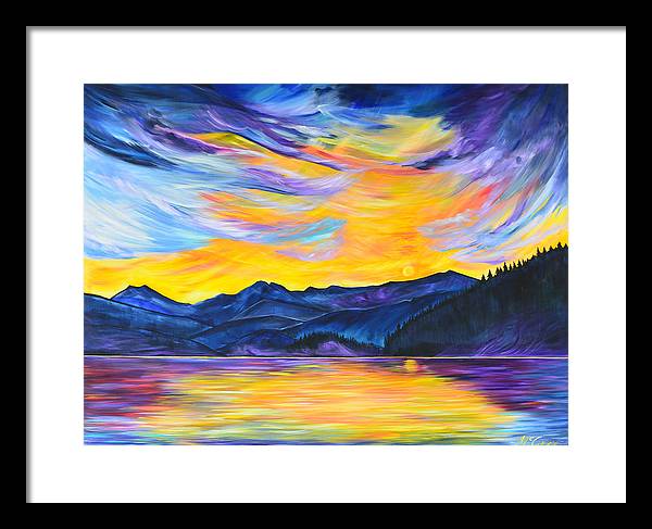 Summer at Priest Lake - Framed Print