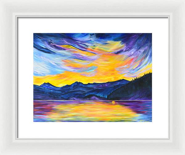 Summer at Priest Lake - Framed Print