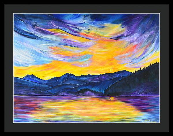 Summer at Priest Lake - Framed Print