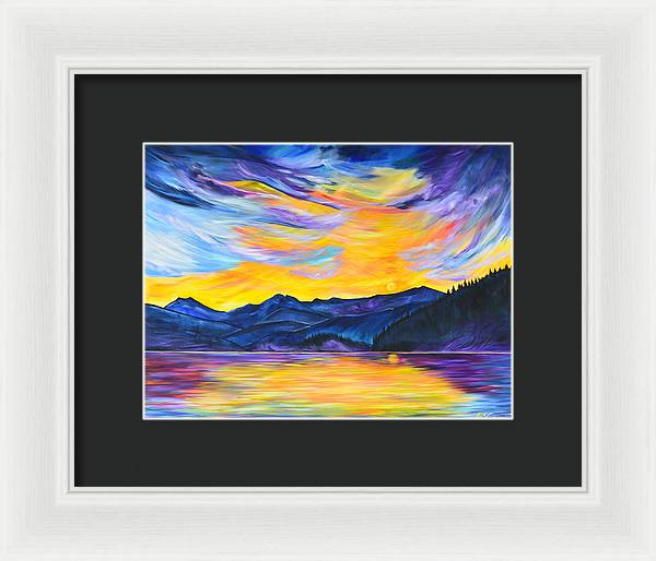 Summer at Priest Lake - Framed Print