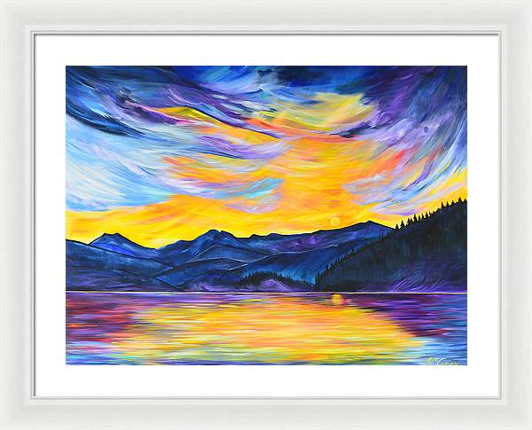 Summer at Priest Lake - Framed Print