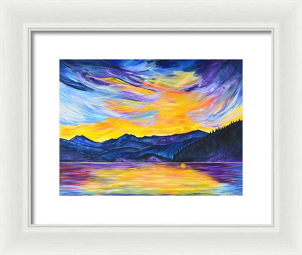 Summer at Priest Lake - Framed Print