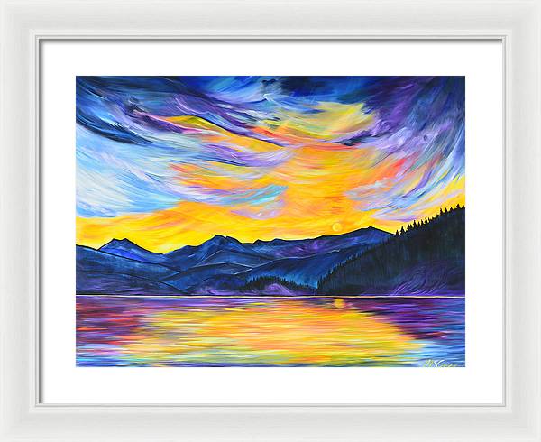Summer at Priest Lake - Framed Print