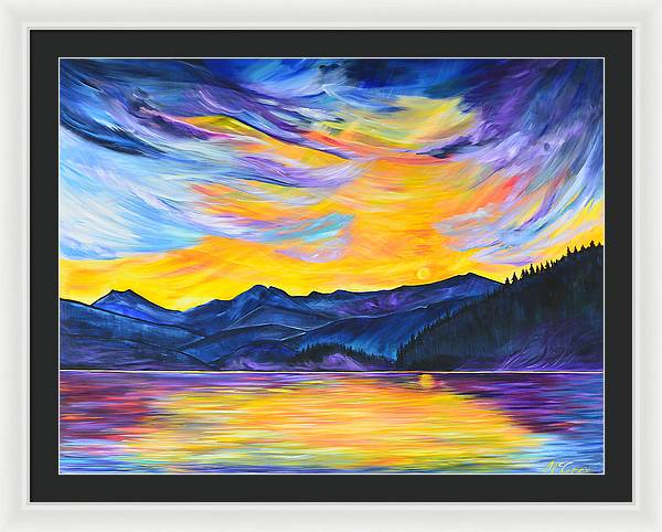 Summer at Priest Lake - Framed Print
