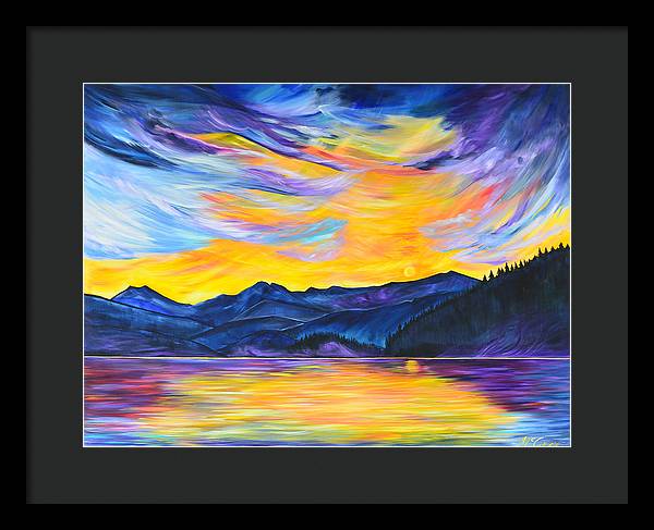 Summer at Priest Lake - Framed Print