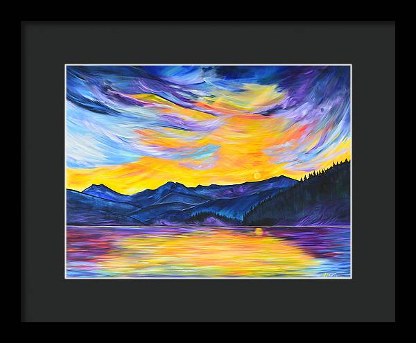 Summer at Priest Lake - Framed Print