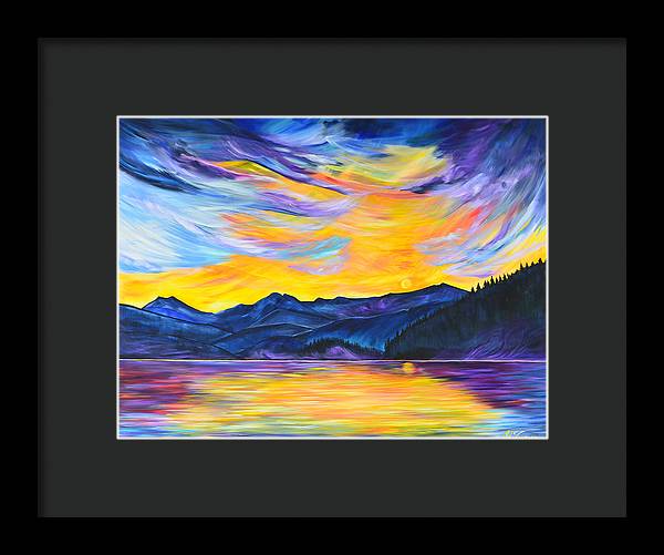 Summer at Priest Lake - Framed Print