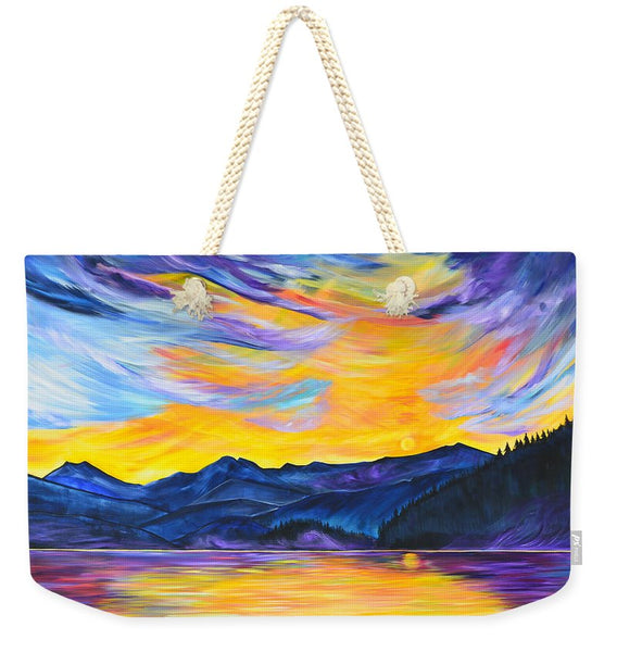 Summer at Priest Lake - Weekender Tote Bag