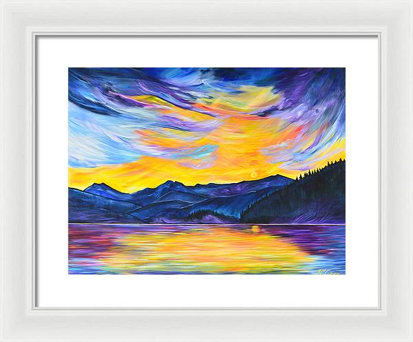 Summer at Priest Lake - Framed Print