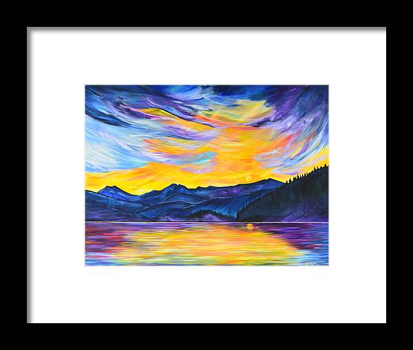 Summer at Priest Lake - Framed Print