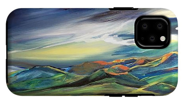 Sun Dancing on the Bridgers - Phone Case