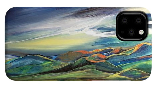 Sun Dancing on the Bridgers - Phone Case