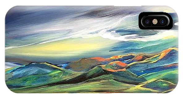 Sun Dancing on the Bridgers - Phone Case