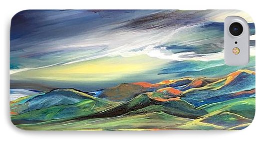 Sun Dancing on the Bridgers - Phone Case