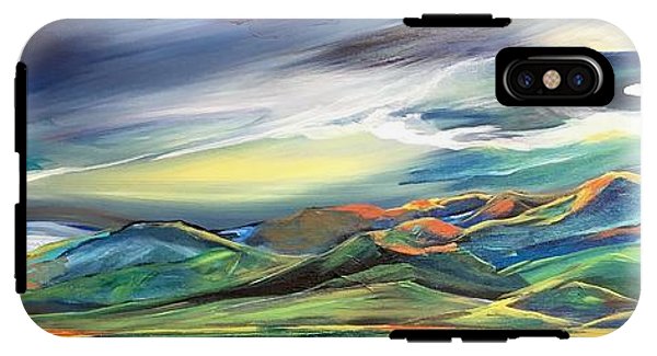 Sun Dancing on the Bridgers - Phone Case