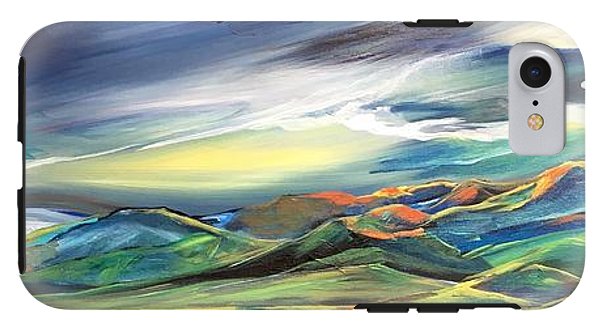 Sun Dancing on the Bridgers - Phone Case