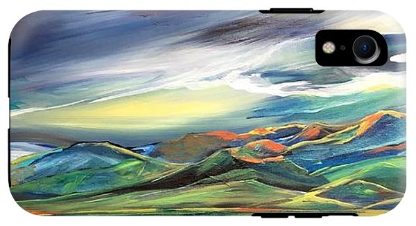 Sun Dancing on the Bridgers - Phone Case