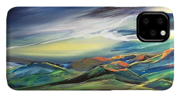 Sun Dancing on the Bridgers - Phone Case