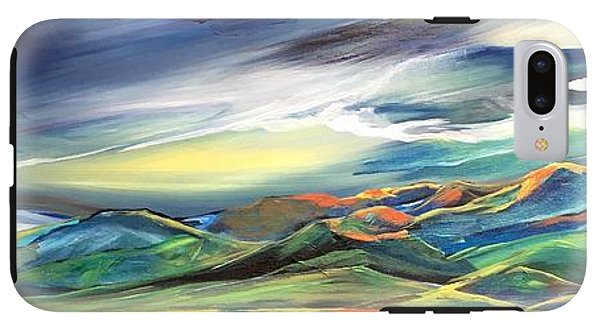 Sun Dancing on the Bridgers - Phone Case