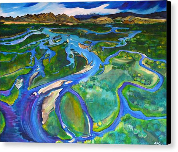 The Confluence, Headwaters State Park - Canvas Print