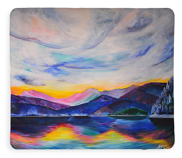 Winter at the Lake - Blanket