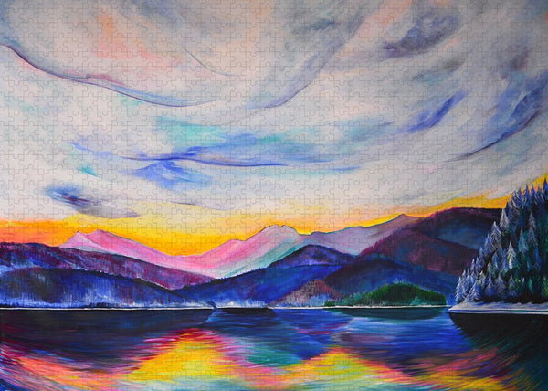 Winter at the Lake - Puzzle