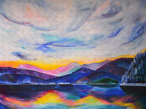 Winter at the Lake - Puzzle