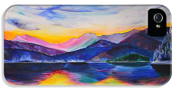 Winter at the Lake - Phone Case