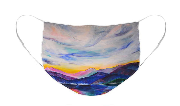 Winter at the Lake - Face Mask