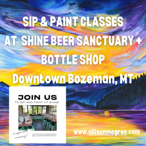 September 29, 2025 Paint Night at SHINE